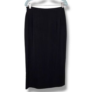 Vintage Size 12 Jessica Howard Black Skirt Purple Accent Event Formal Made In US